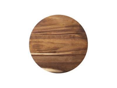 Enraving Blanks Acacia Wood Cutting Board(Round)