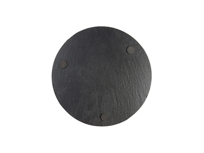 &quot;Round Slate Table Mat
MOQ: 1000pcs&quot;