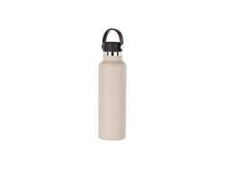 600ml/20oz Powder Coated Stainless Steel Bottle (Light Green)