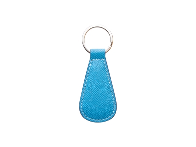 PU Leather Key Chain(Waterdrop,Light Blue)