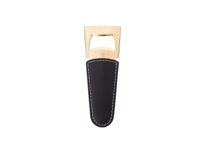 PU Leather Bottle Opener(Black)