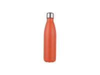 Laserable Blanks 17oz/500ml Stainless Steel Cola Bottle(Matt Orange)